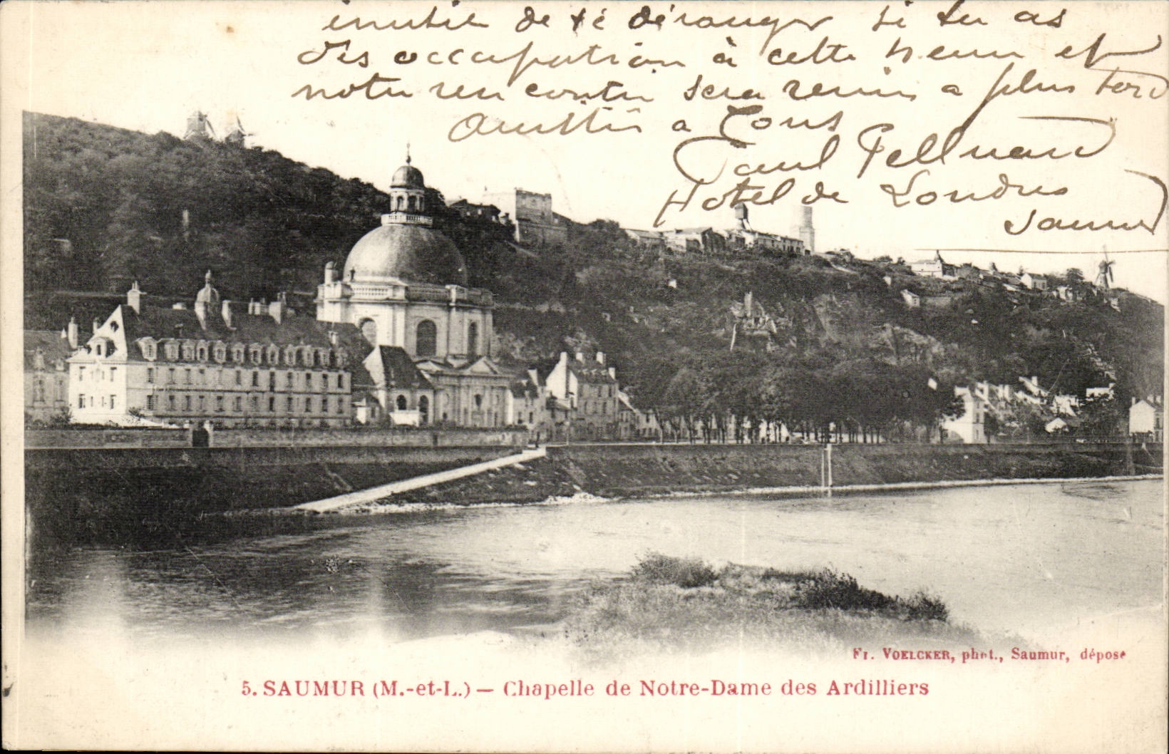 Saumur CPA Chapelle de Notre Dame des Ardilliers
