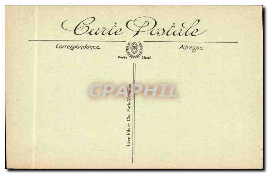 Cherbourg CPA le casino et la plage — Rückseite