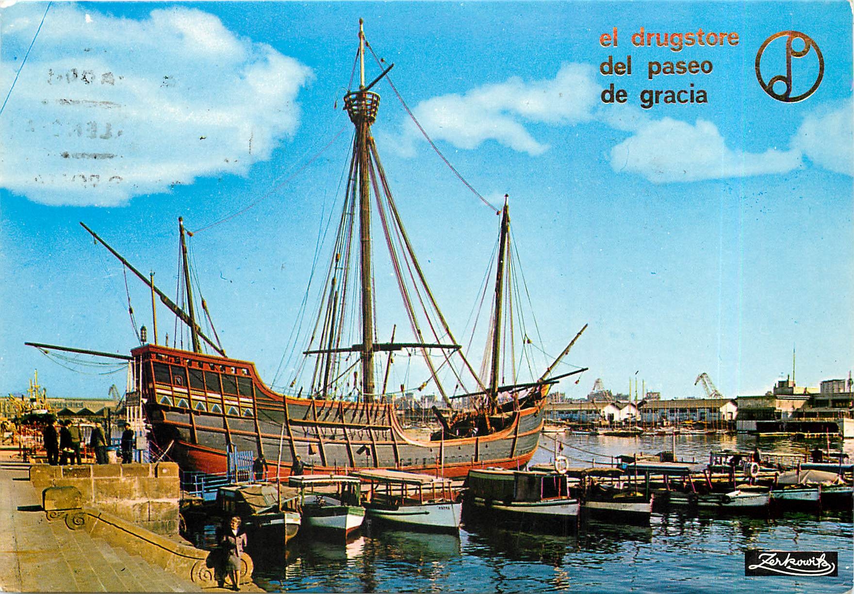CPA Barcelona Carabela Santa Maria 