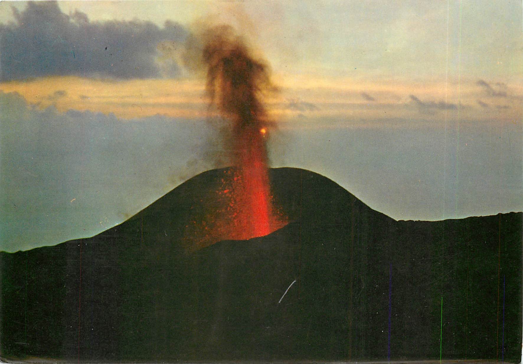 CPA Isla de la Palma Canarias Volcan de Teneguia 
