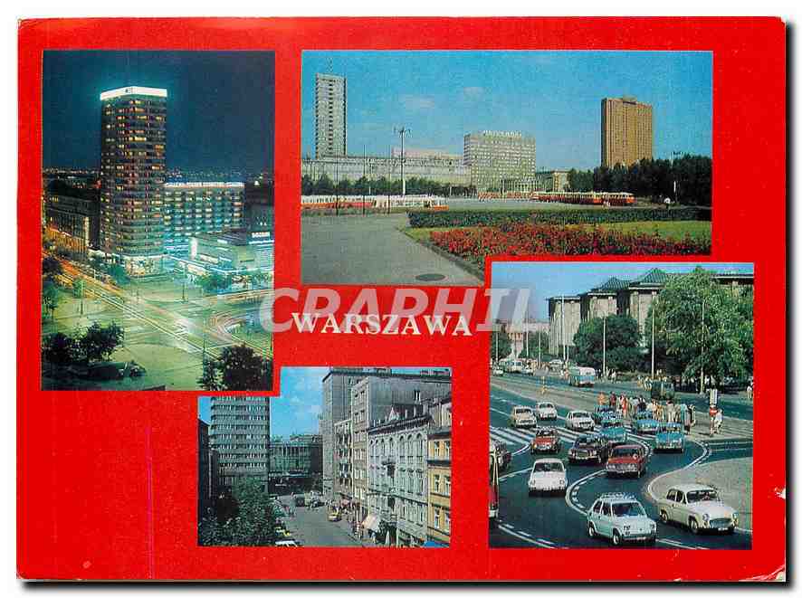 CPA Warszawa Skrzyzowanie ullic Swietokrzyskie 