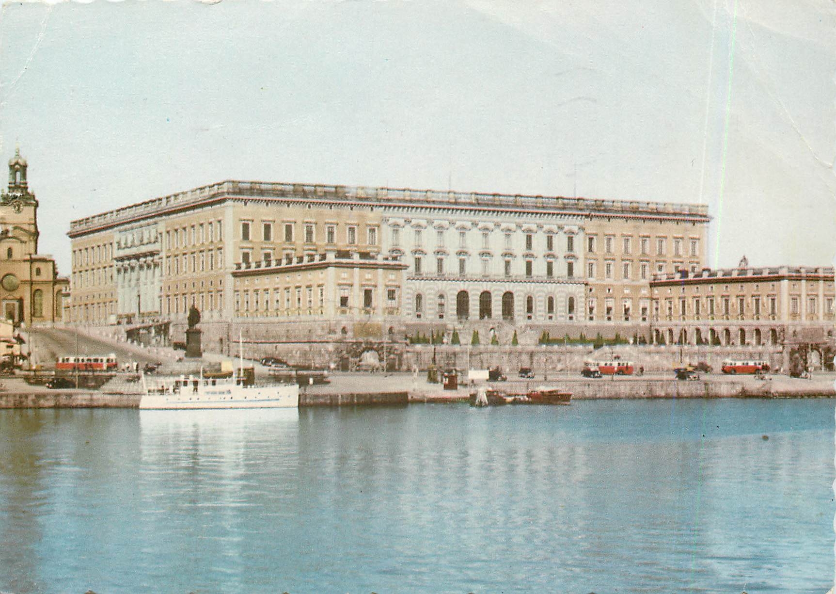 CPA Stockholm Kungl Slottet 