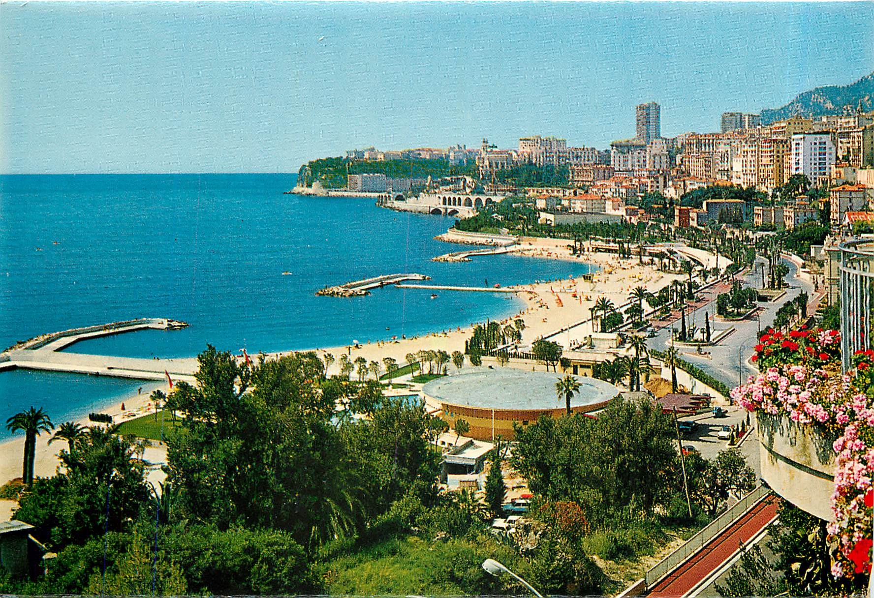 CPA Principaute de Monaco Le Sea Club L'avenue Princesse Grace 