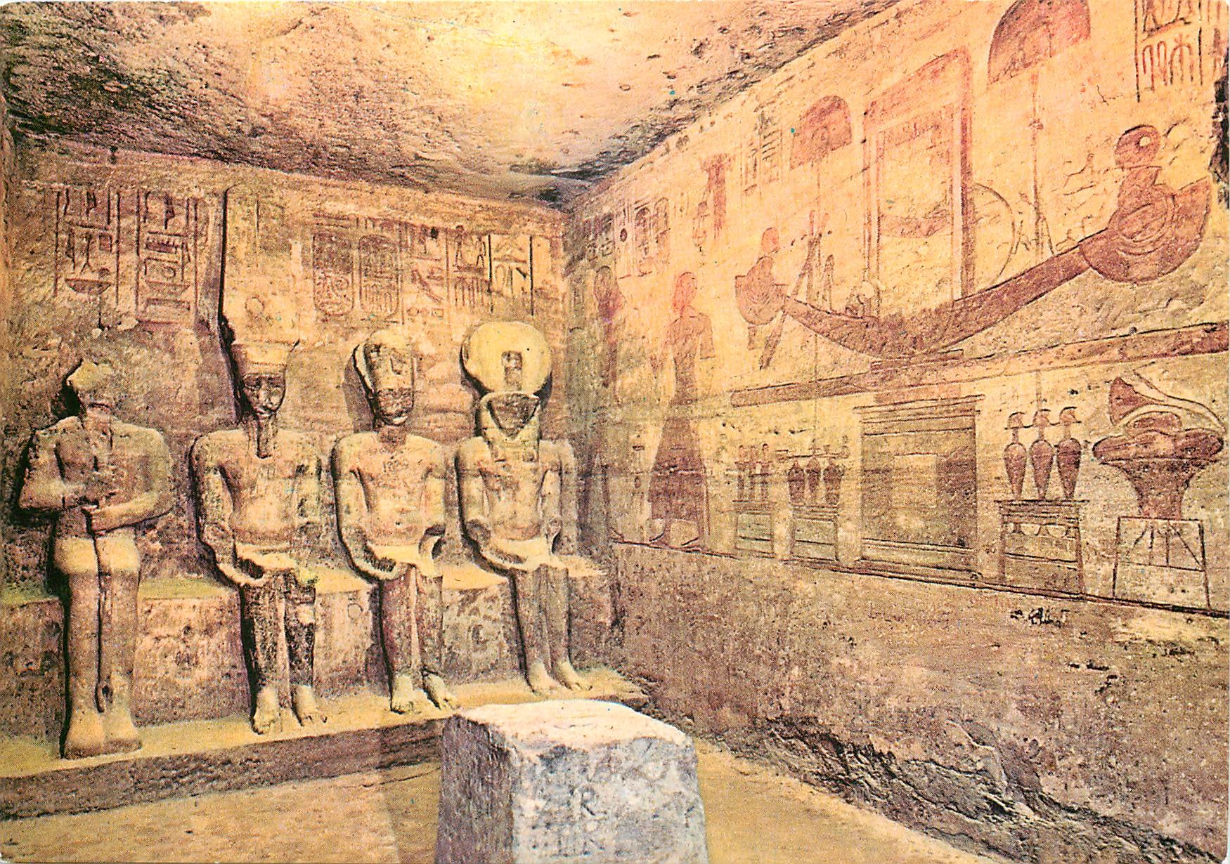 CPM Abu Simbel Le Sanctuaire dans le grand temple 