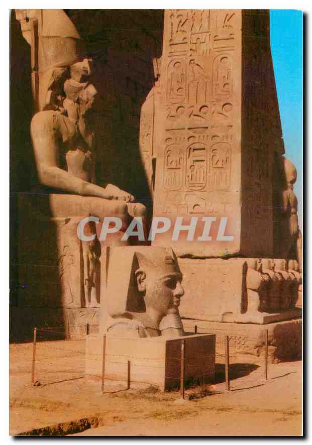 Luxor - Amun Ra Temple — Restes de Ramsès II — éditeur Lanbeldi & Co.