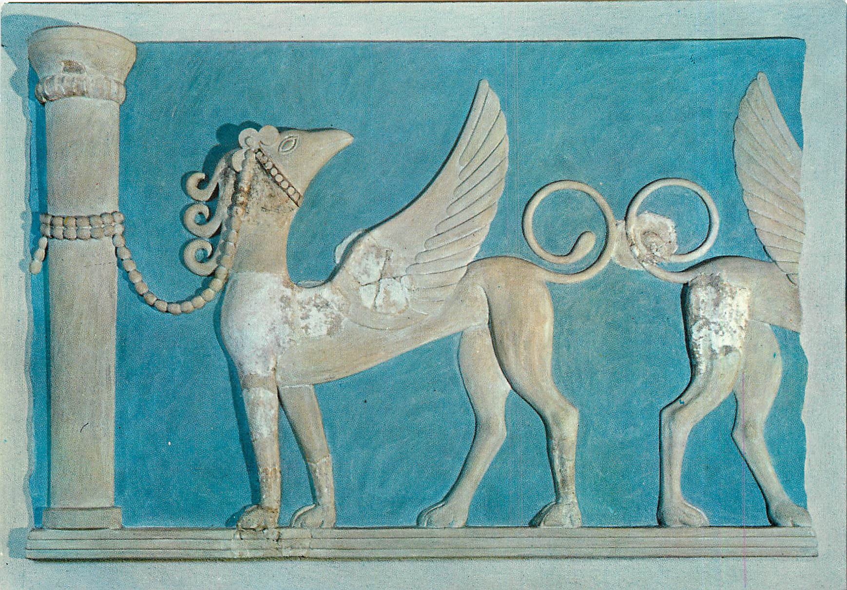CPM Herakleion Musee Fresque du Palais de Cnesson 