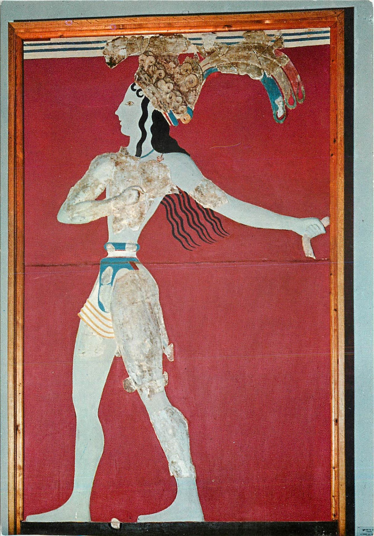 CPM Musee d'Heraclion Grand pretre royal au Prince sur lyn 