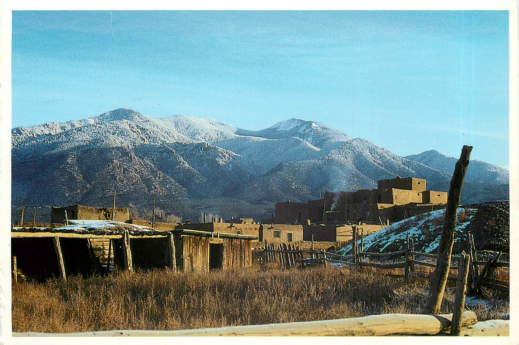 CPM Taos Pueblos Taos New Mexico Winters are severe at times 