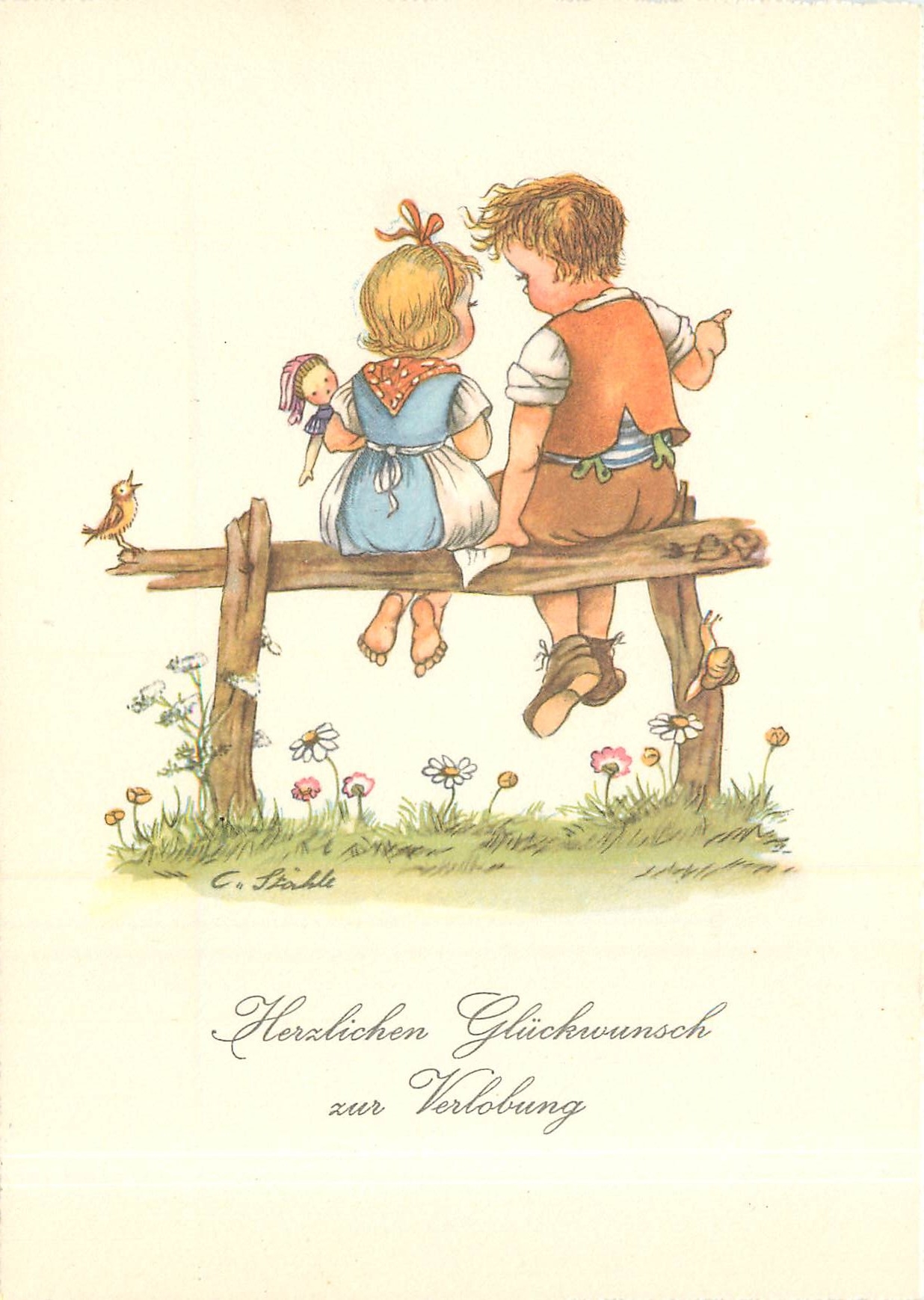 CPM Herzlichen Gluckwunsch zur Verlobung 
