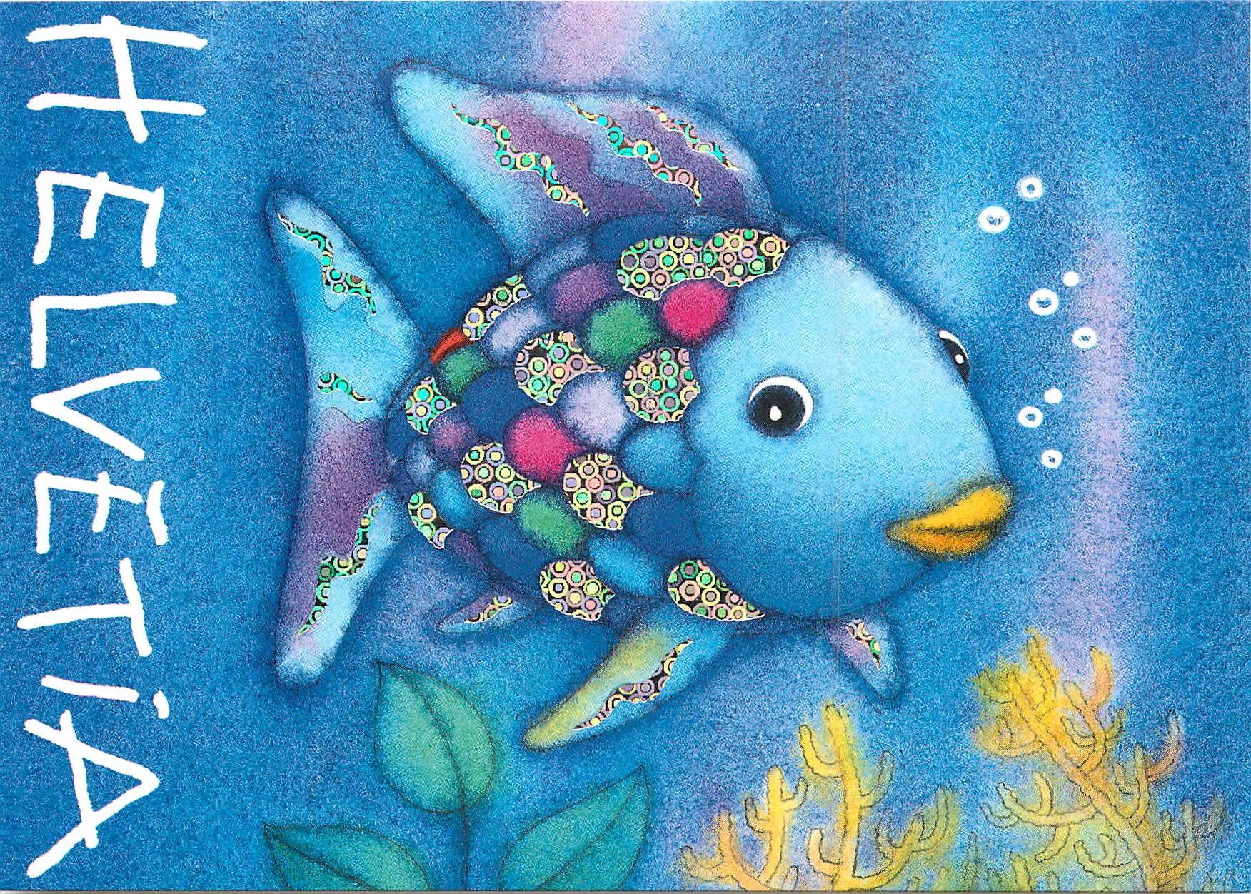CPM Regenbogenfisch allein unterwegs Arc en Ciel tout seul 