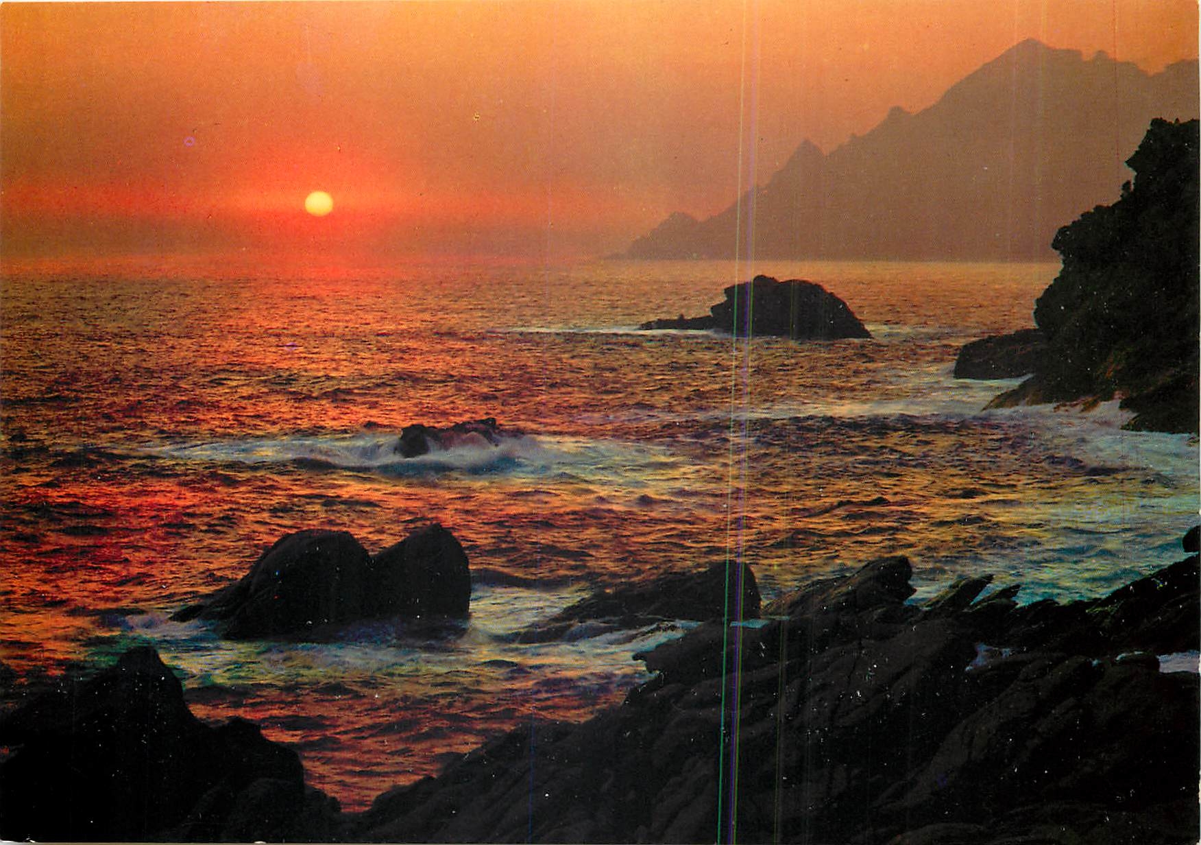 CPM La Mediterranee Coucher de Soleil 