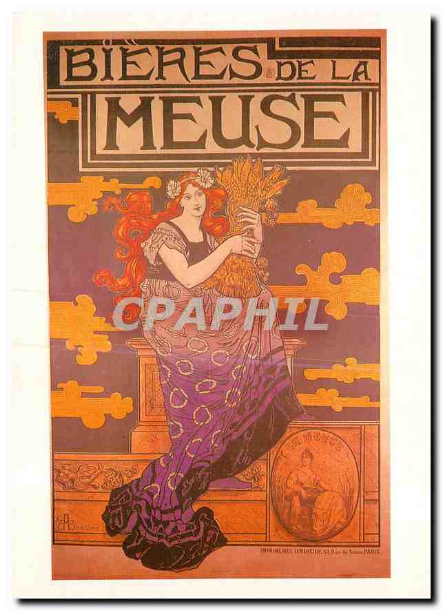 CPM EA Bastard Plakat fur Bieres de la Meuse 