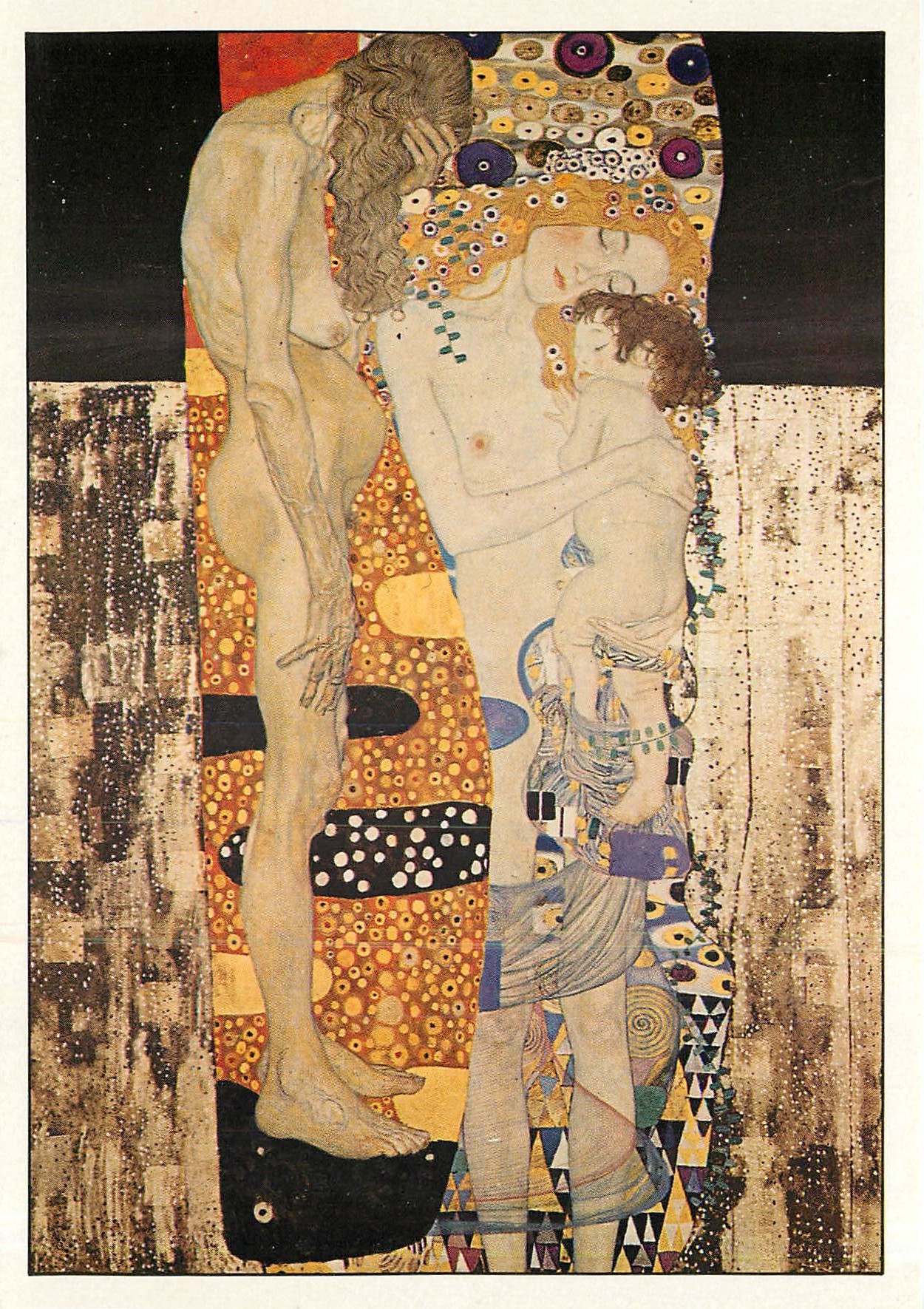 CPM Klimt Gustav Die drei Lebensalter 
