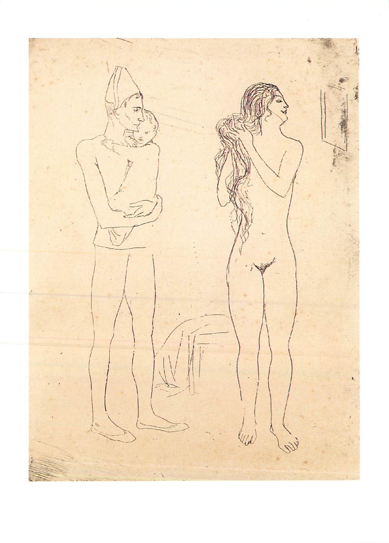 CPM Pablo Picasso 1881 1973 La Toilette de la Mere 