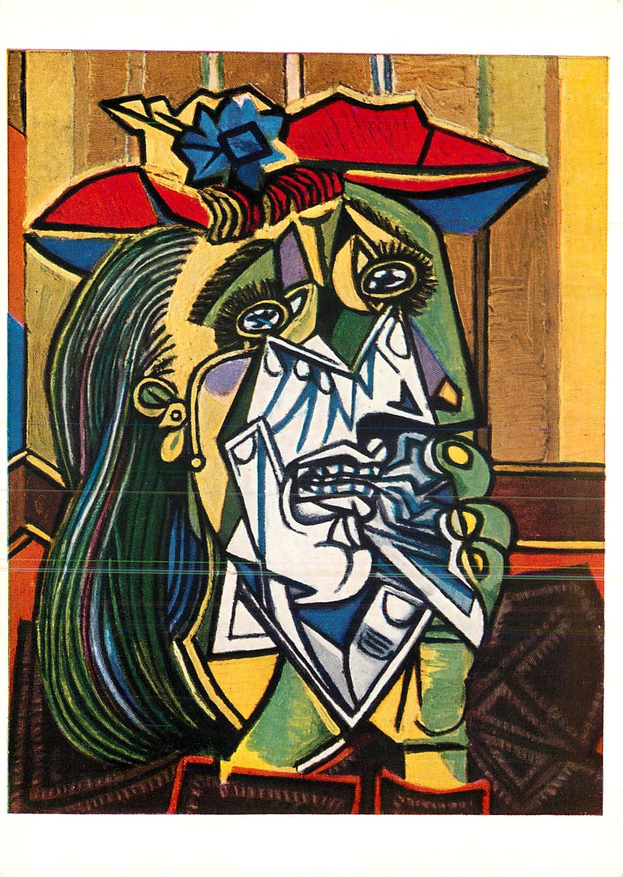CPM Pablo Picasso 1881 1973 La Femme qui Pleure 