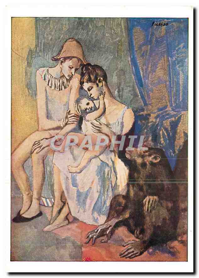 CPM Pablo Picasso The Acrobat's Family 