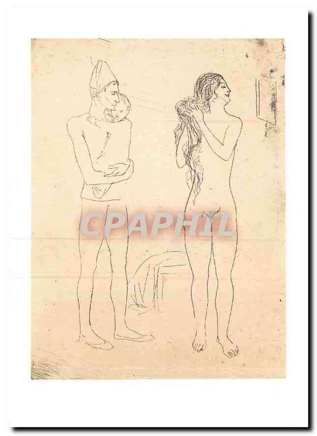 CPM Pablo Picasso 1881 1973 La Toilette de la Mere 