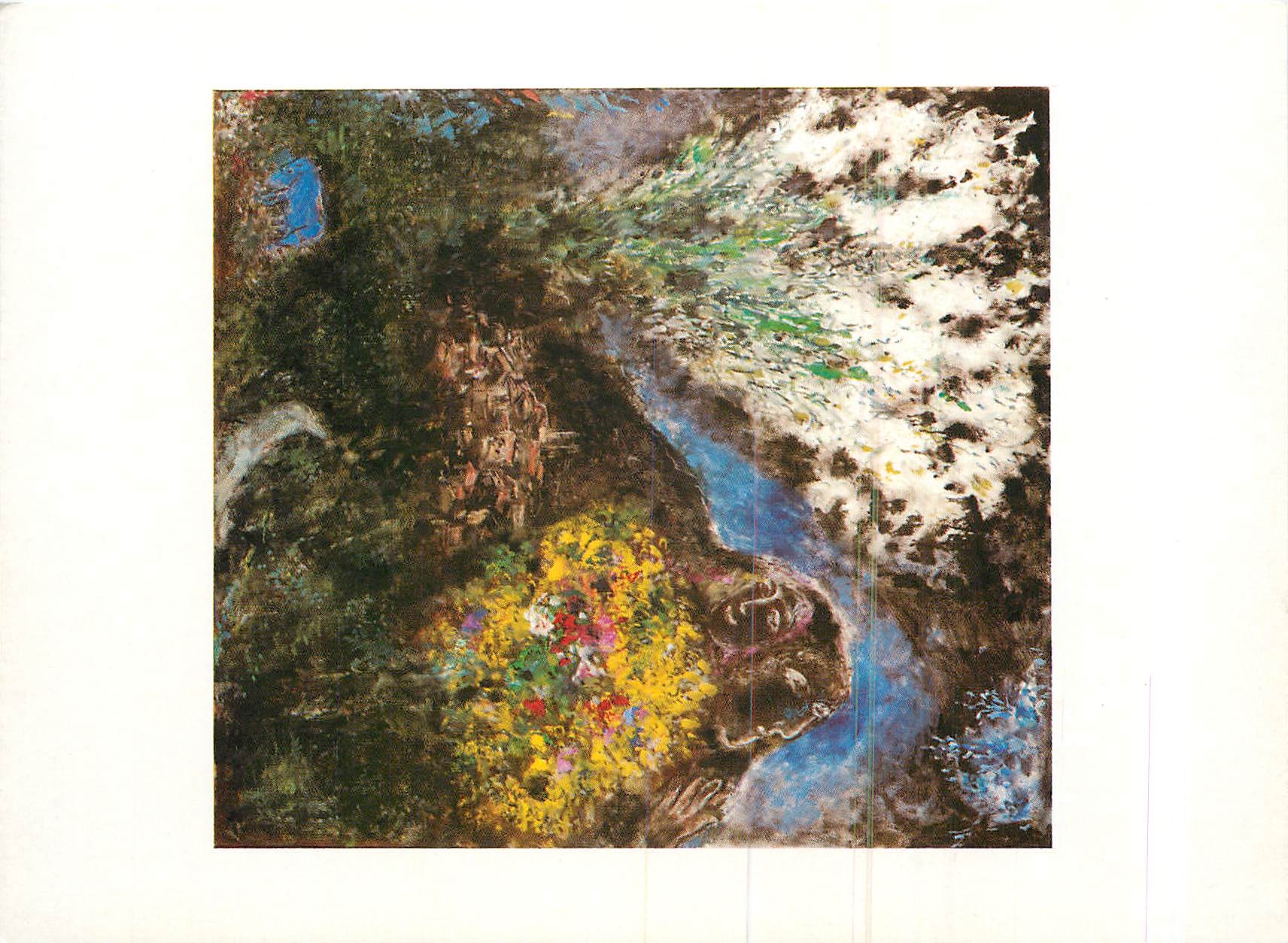 CPM Marc Chagall 1887 1985 La Baou de Saint Jeannet 