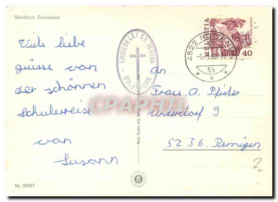CPM Solothurn Einsiedelei  — Back