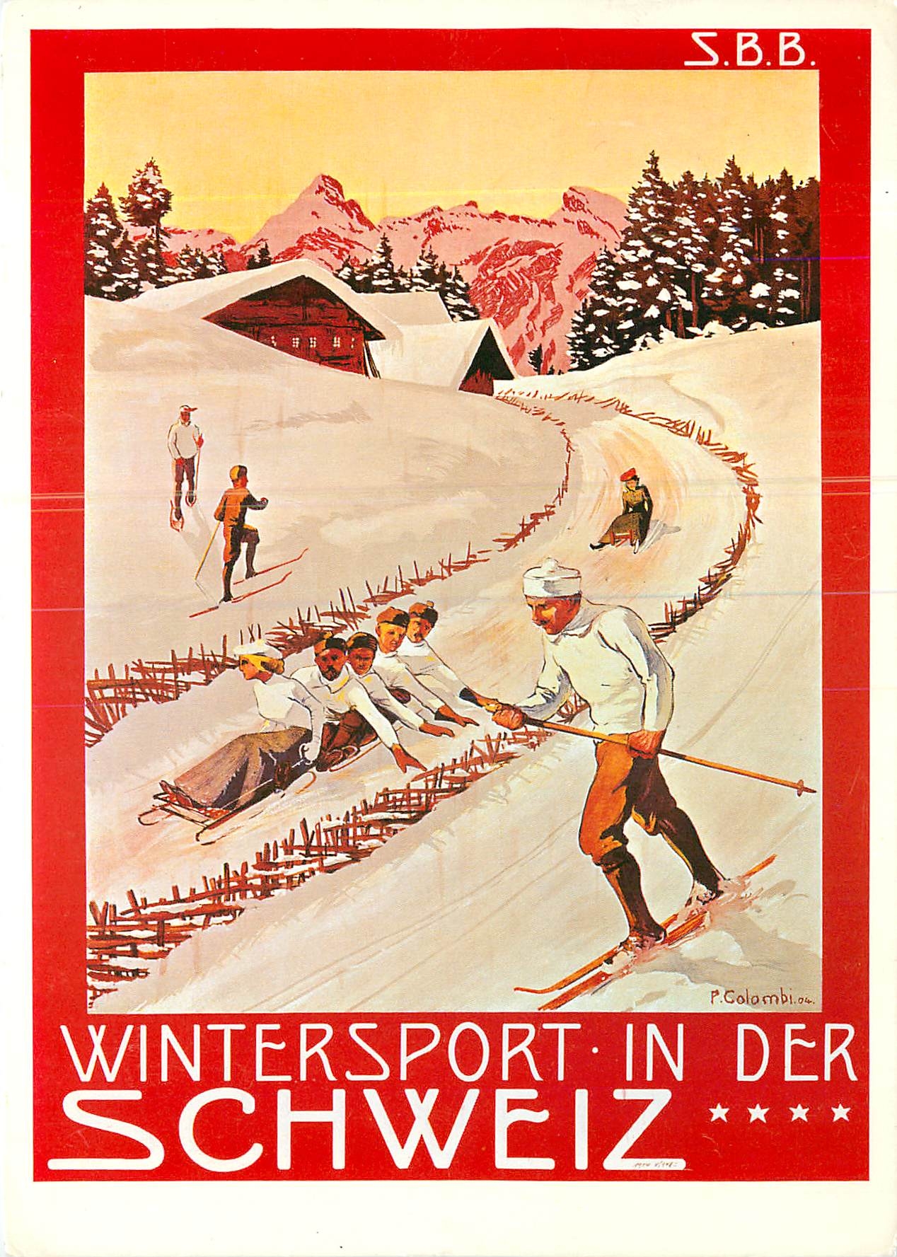 CPM Wintersport in der Schweiz Ski