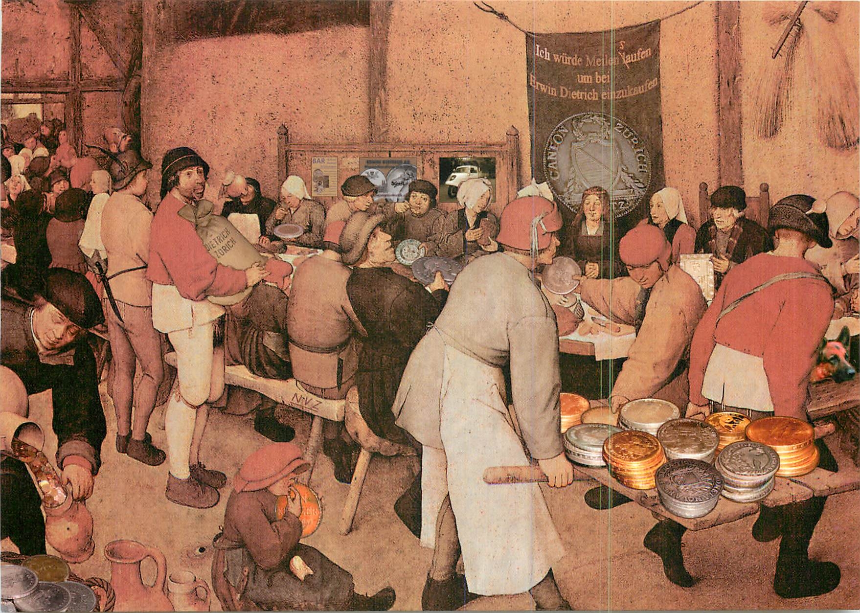 CPM Erwin Dietrich AG Munzenhandlung seit 1957 Peinture