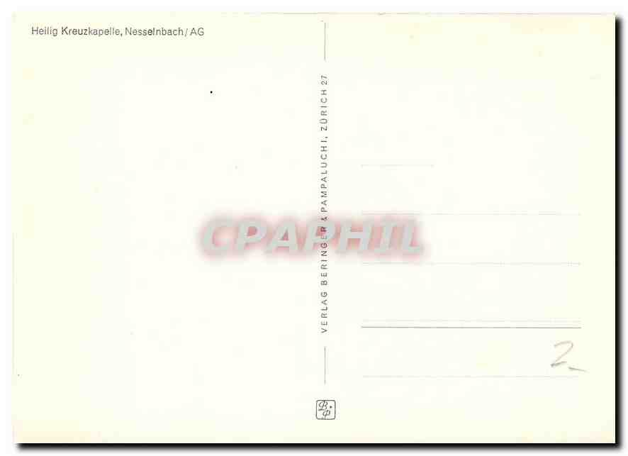 CPM Heilig Kreuzkapelle Nesselnbach AG  — Back
