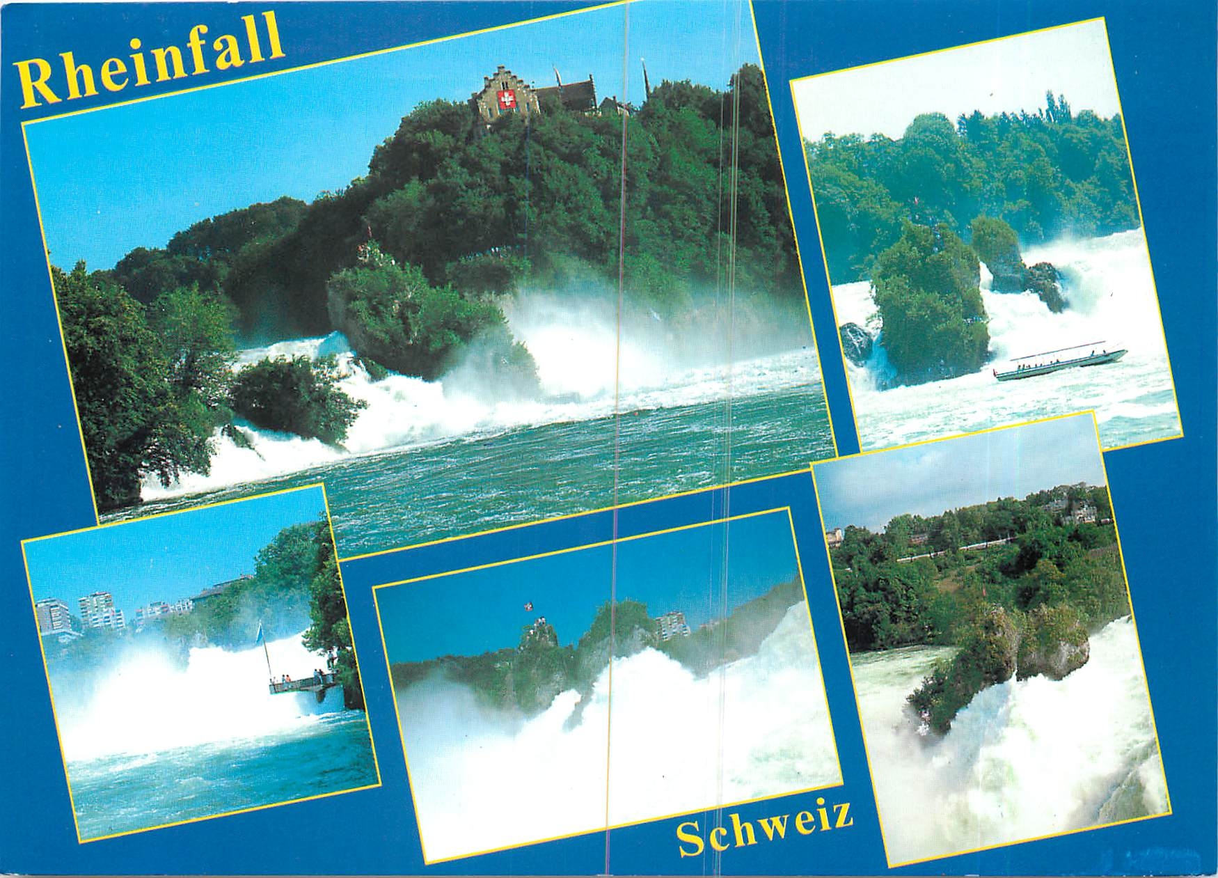CPA Rheinfall Schweiz 