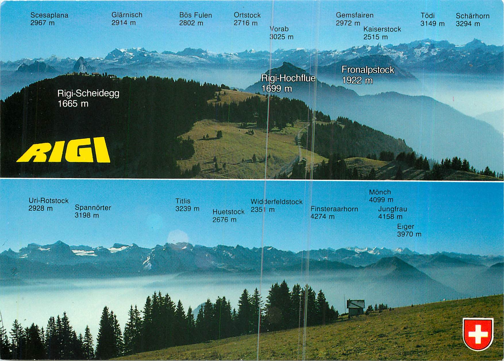 CPM Rigi Alpenpanorama 