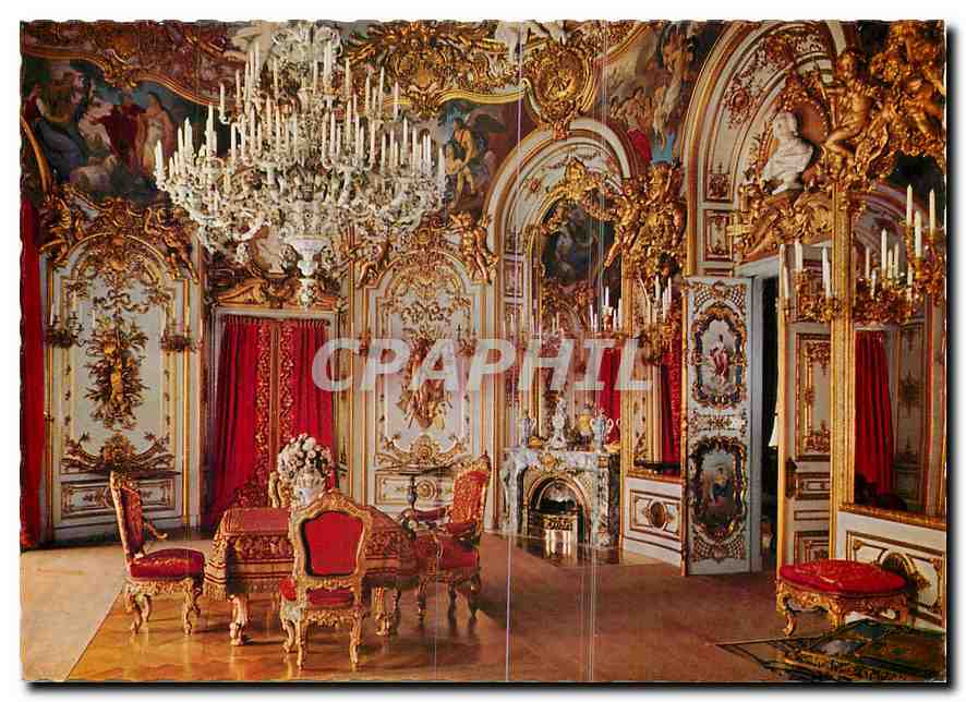 CPM Chateau Royal de Herrenchiemsee Salle a manger 