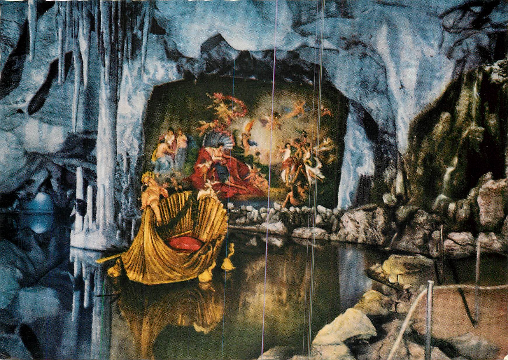 CPM The Royal Castle of Linderhof Blue grotto 
