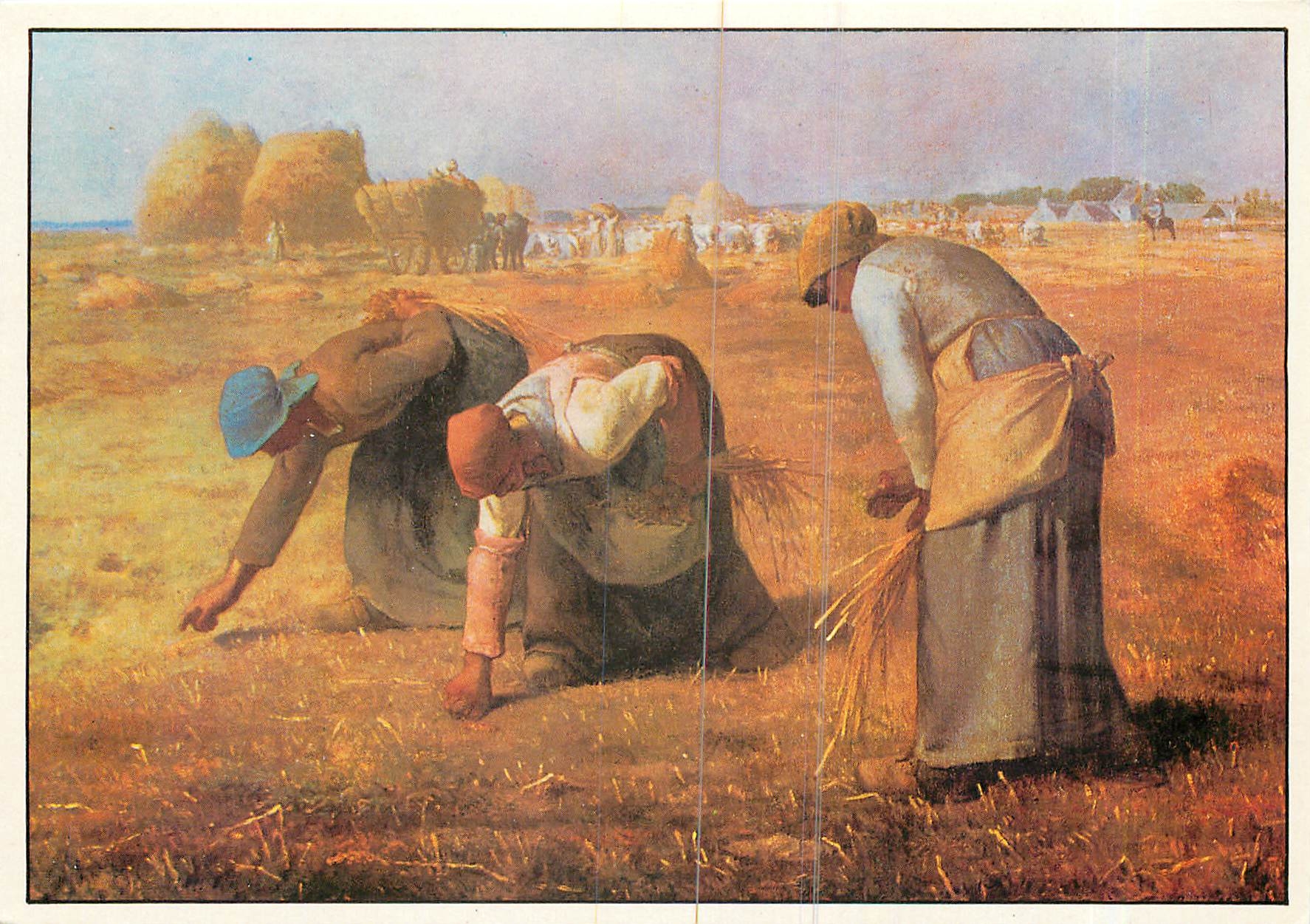CPA Millet Jean Francois Die Ahrenleserinnen 