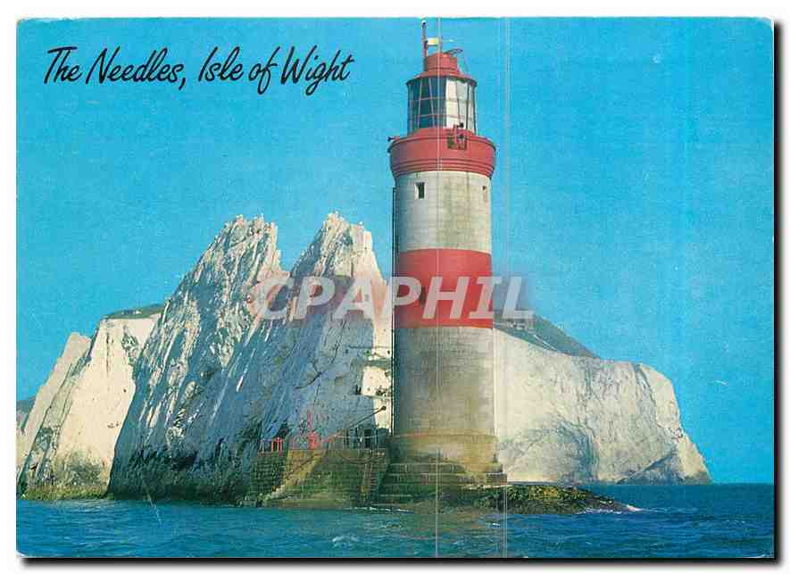 CPM The Needles Isle of Wight Phare