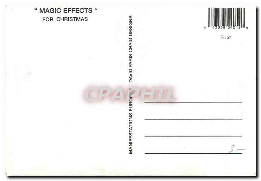 CPM Magic Effects for Christmas  — Rückseite