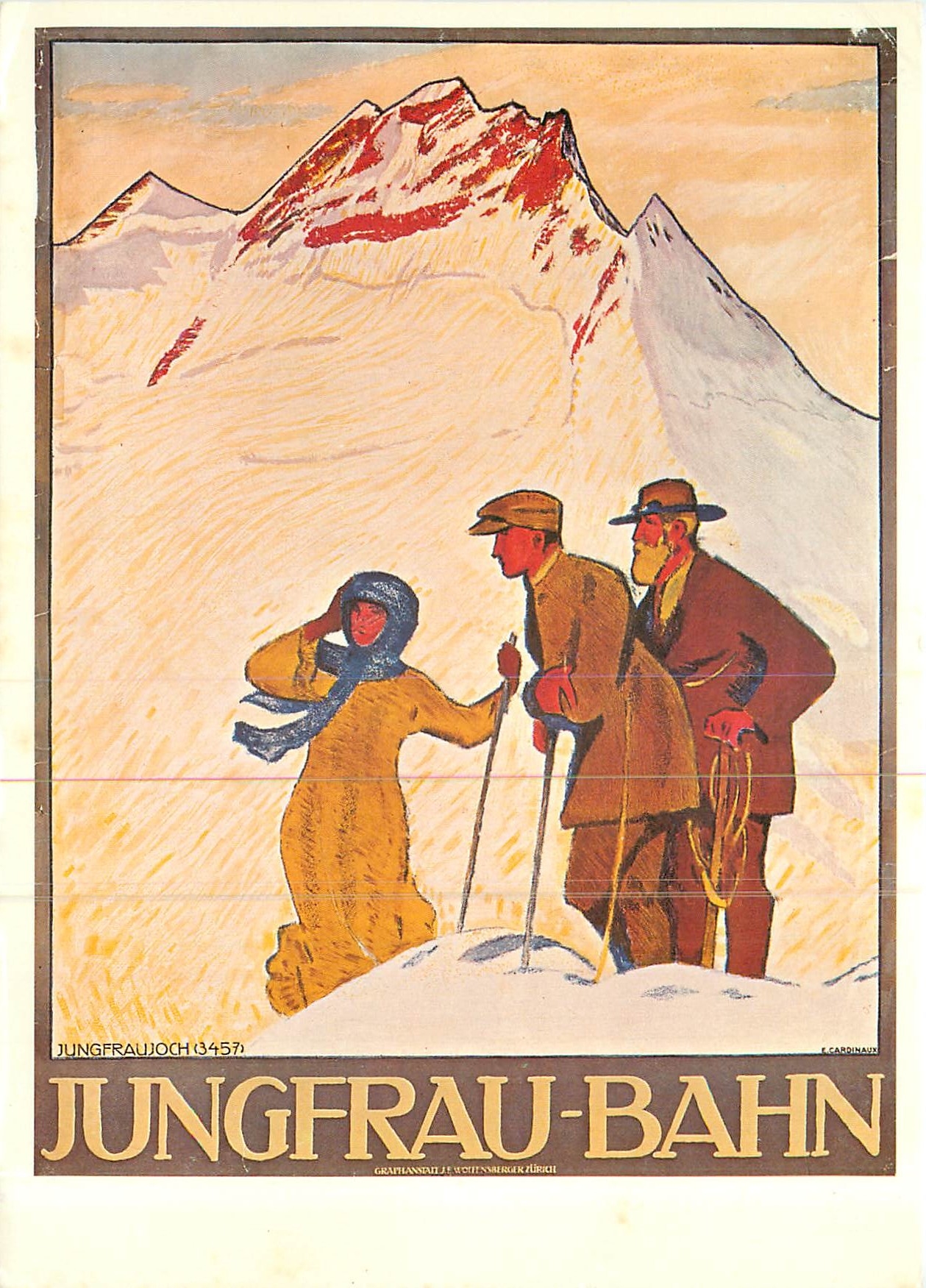 CPM Jungfrau Bahn Emile Cardinaux Ski
