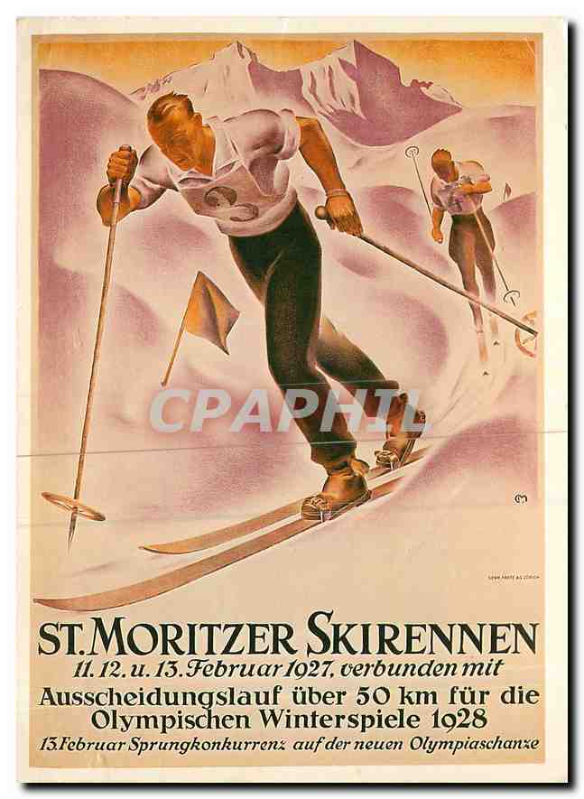 CPM St Moritzer Skirennen Carl Moos Ski