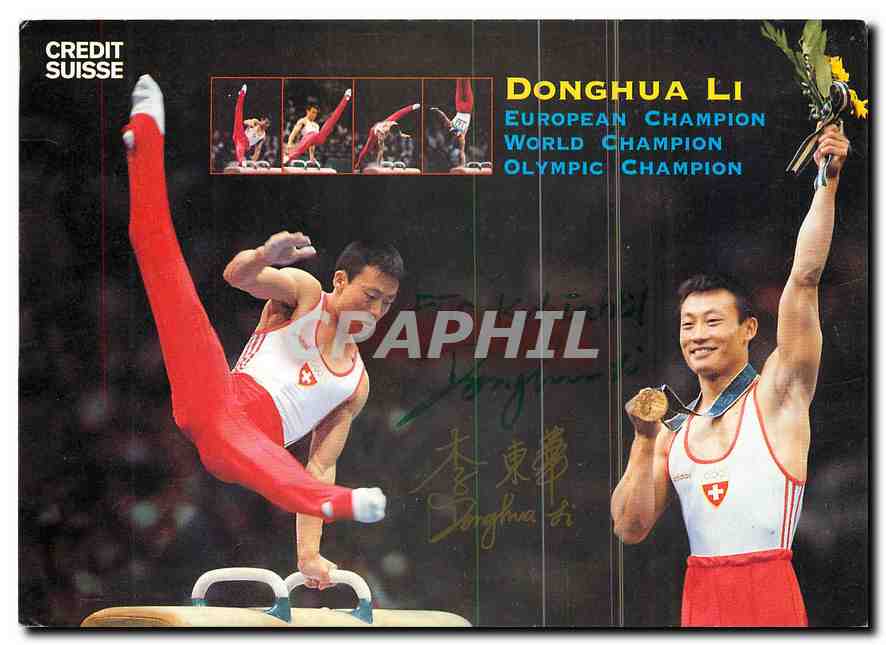 CPM Donghua Li European Chamion World Champion Olympic Champion Gymnastique