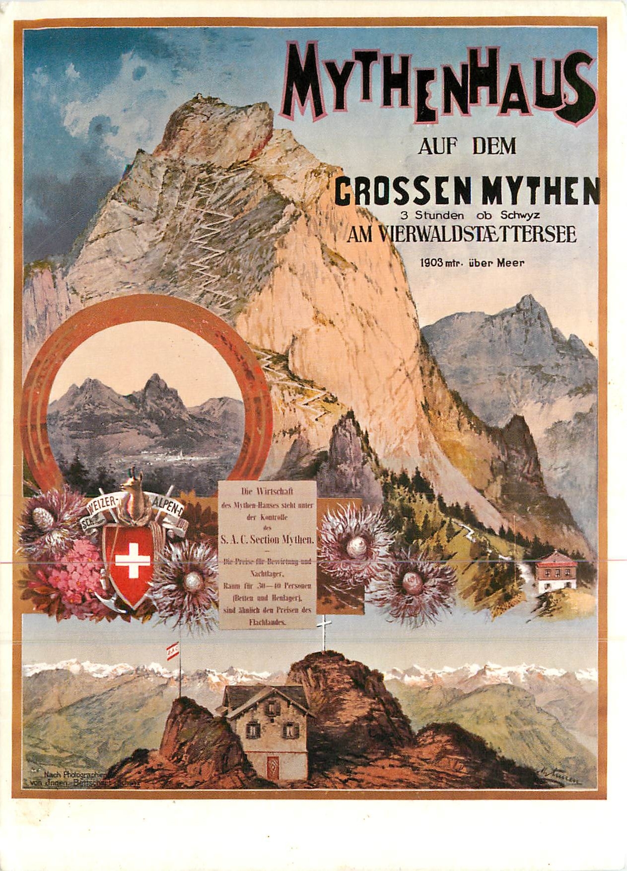 CPM Mytenhaus auf dem Grossen Mythen 