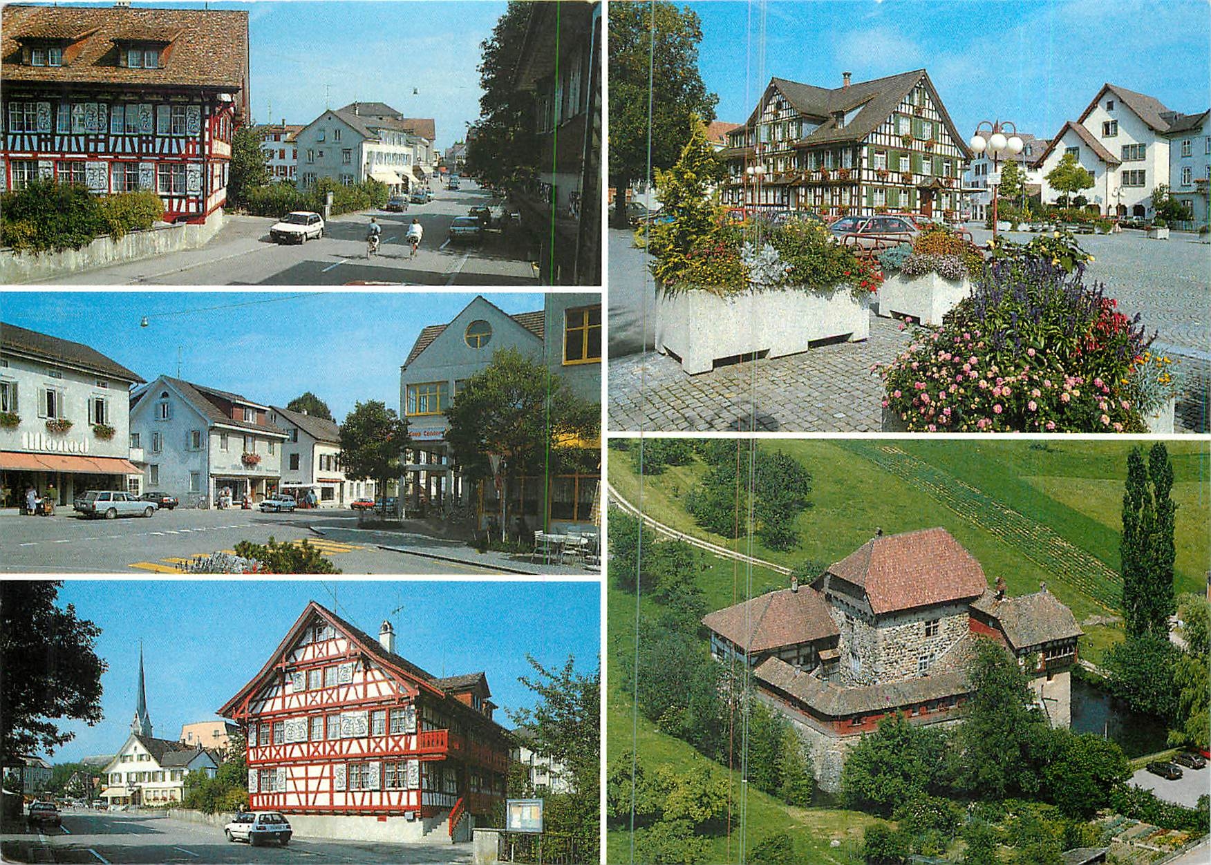CPM Amriswil TG mit Schloss Hagenwil erbaut 1227 