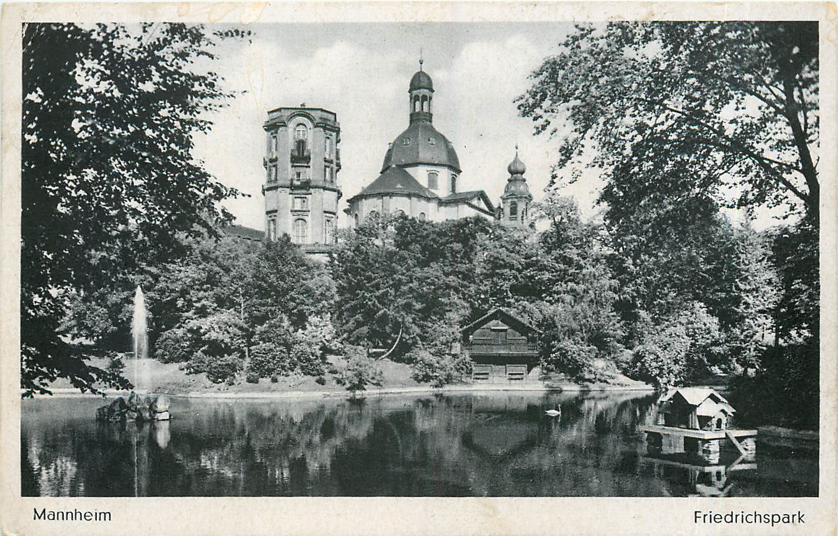 CPA Mannheim Friedrichspark 