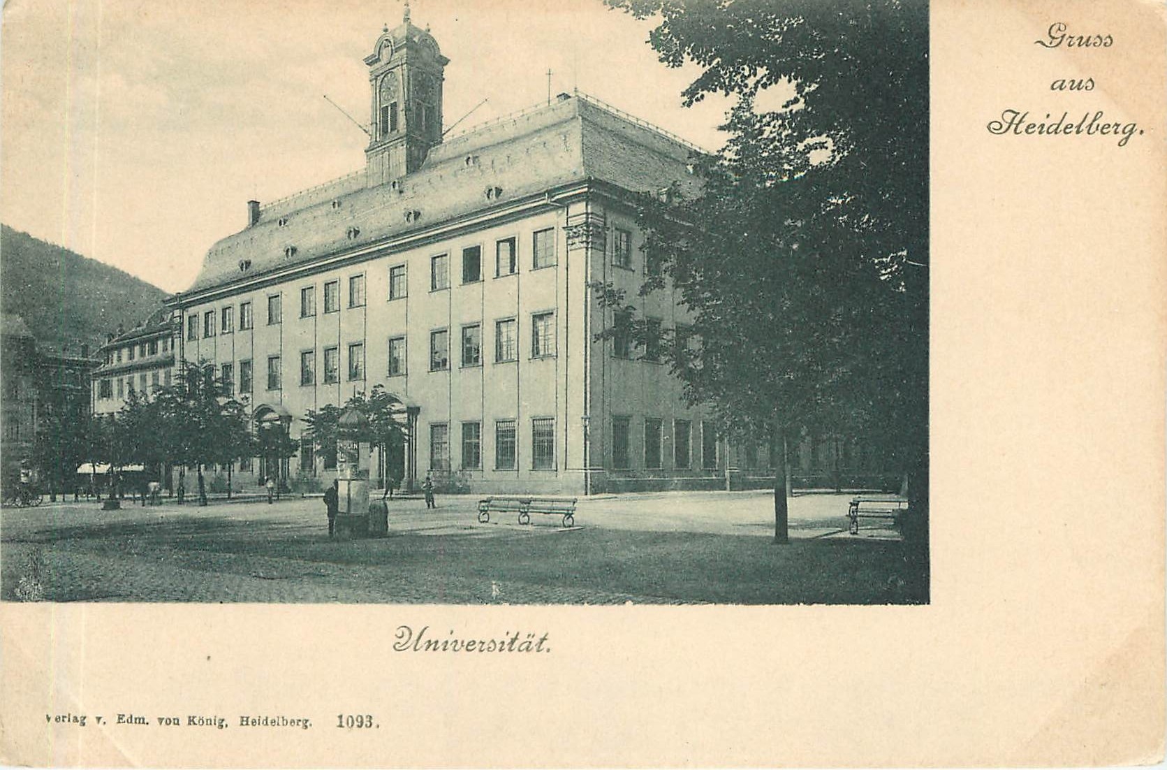 CPA Gruss aus Heidelberg Universitat 