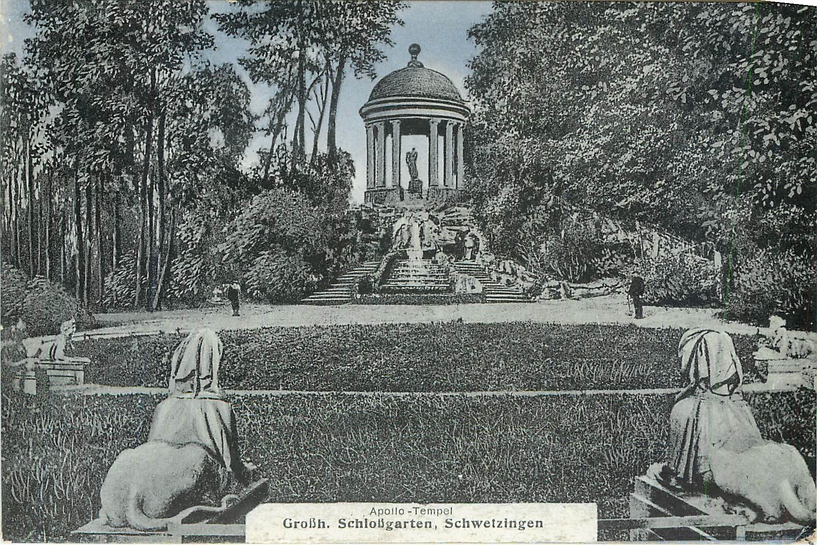 CPA Apollo Tempol Grossh Scholigarten Schwetzingen 