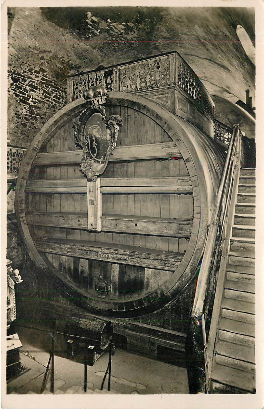 CPA Das grosse Heidelberger Fass 