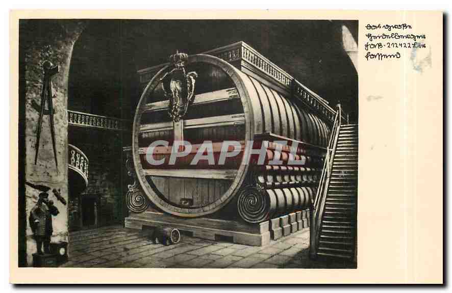 CPA Das grosse Heidelberger Fass Heildelberg