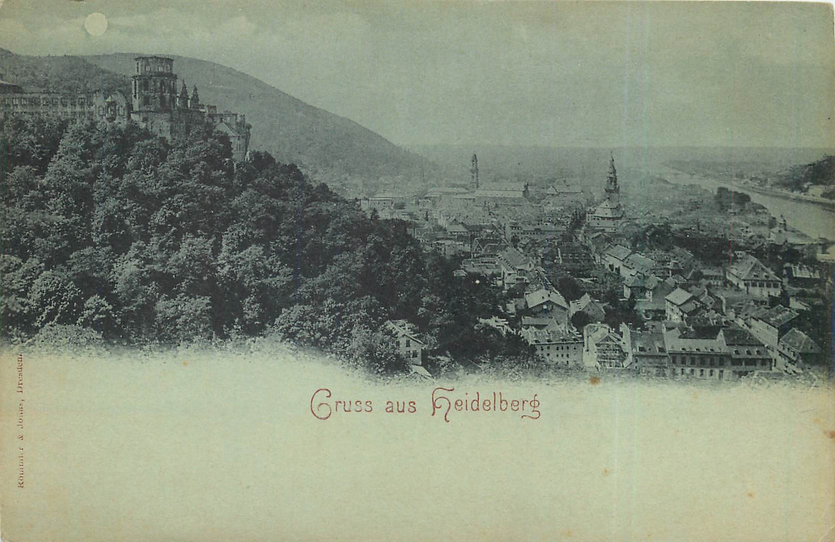 CPA Gruss aus Heidelberg 
