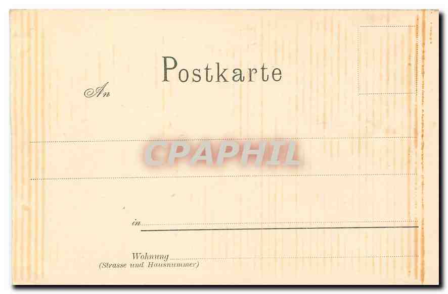 CPA Gruss aus Heidelberg Das grosse Fass  — Rückseite