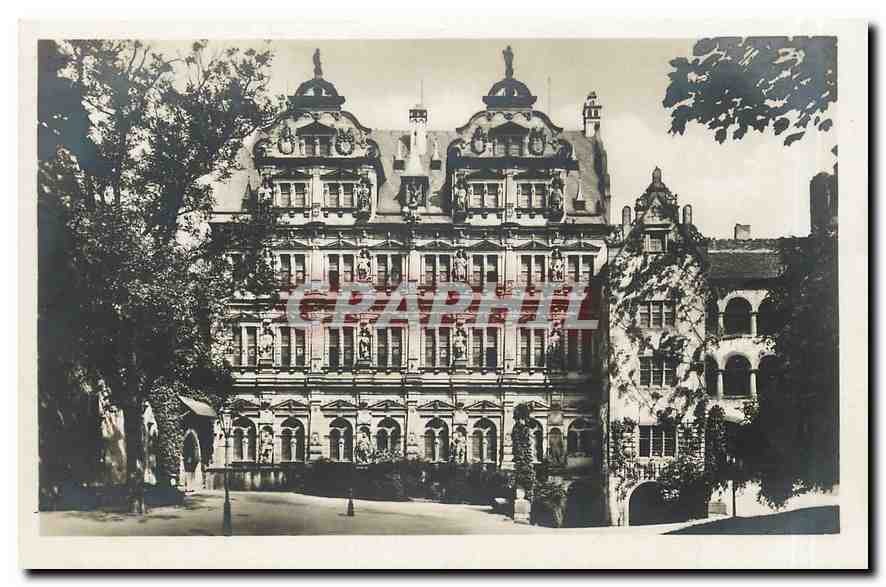 CPA Schloss Heidelberg Der Friedrichsbau 