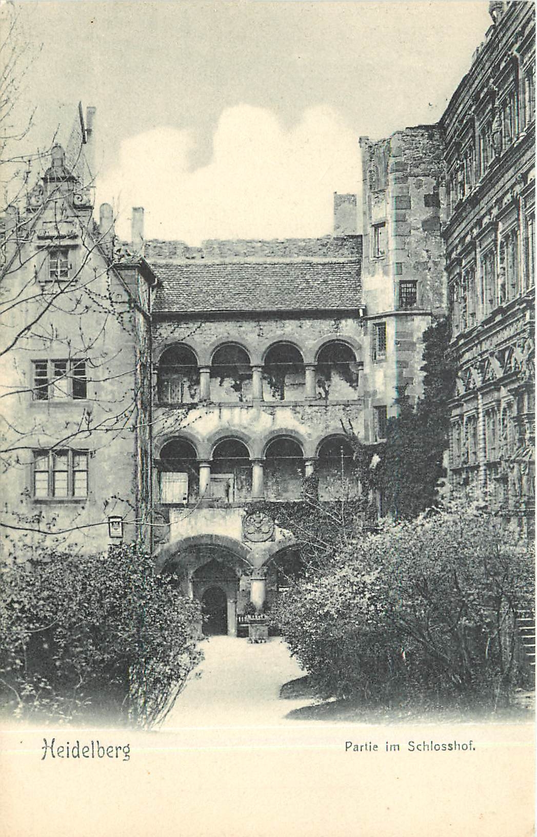 CPA Heidelberg Partie am Schlosshof 