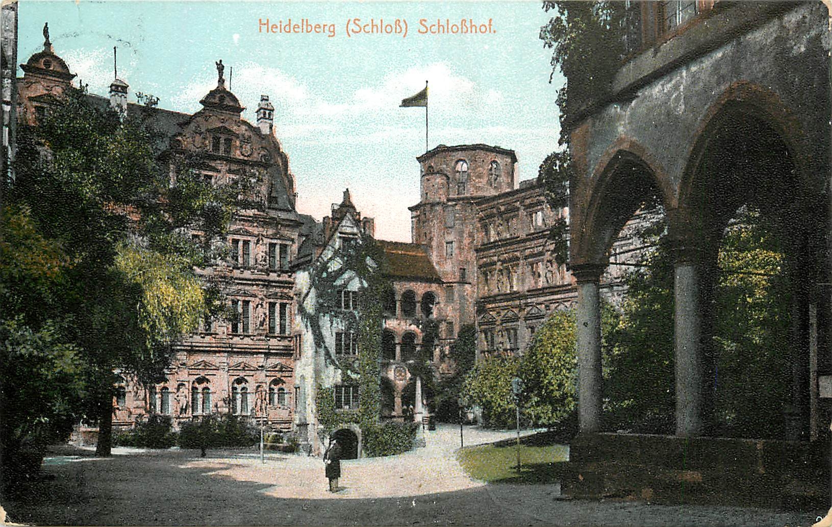 CPA Heidelberg Schloss Schlosshof 