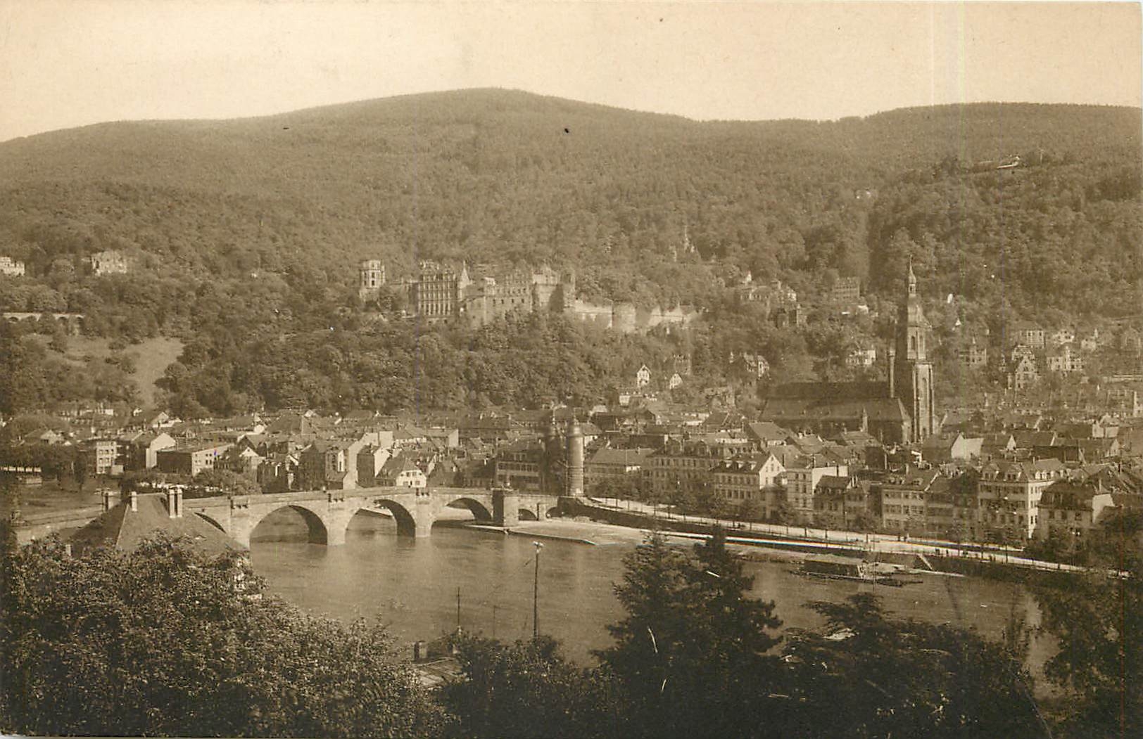 CPA Heidelberg vom Philosophenweg gesehen 