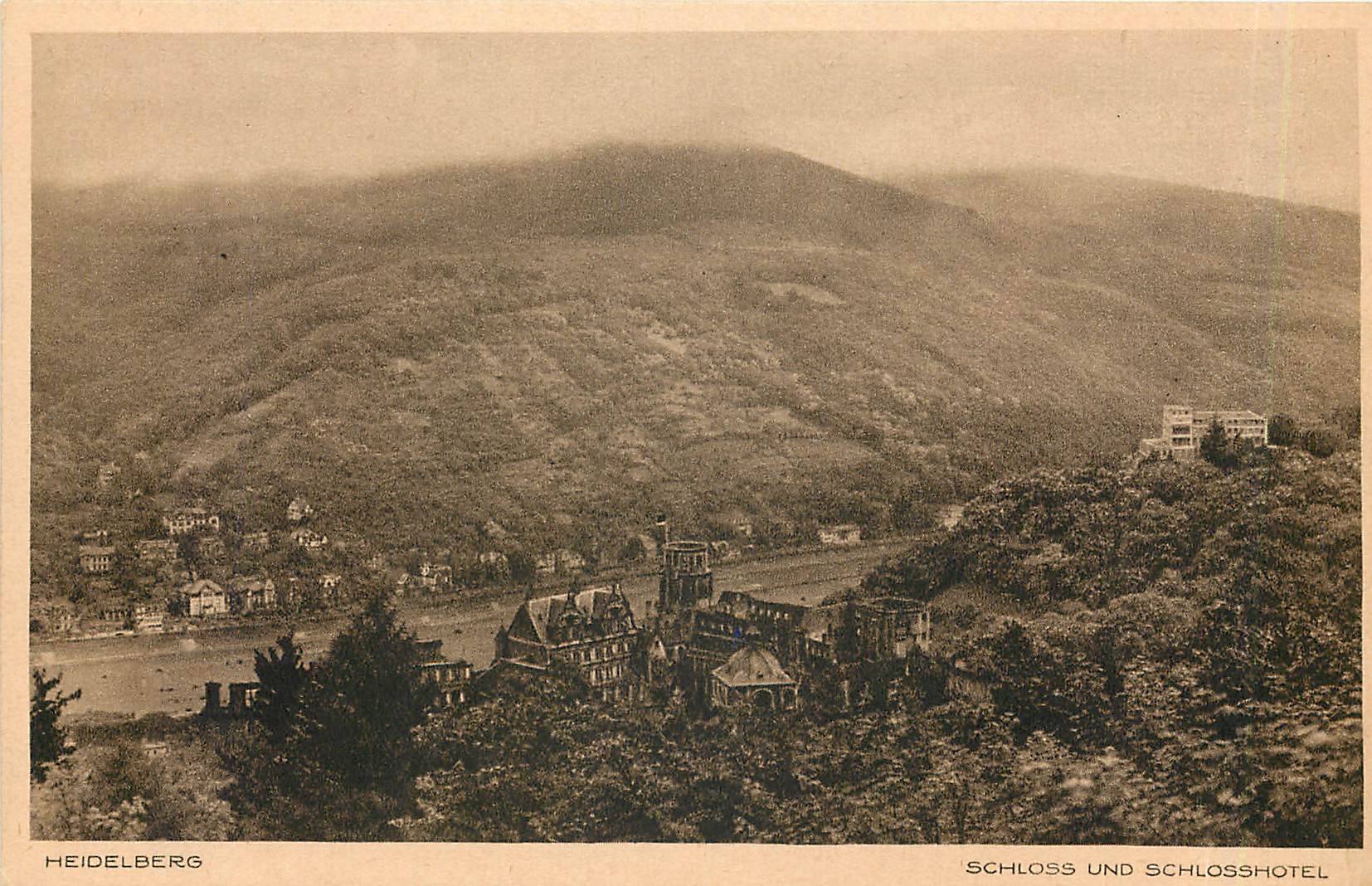 CPA Heidelberg Schloss und Schlosshotel 